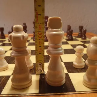 Gioco di scacchi in legno