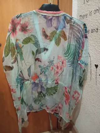 Blusa Mujer Derhy Estampada Pájaros