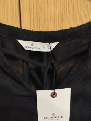 Blusa Springfield Negra