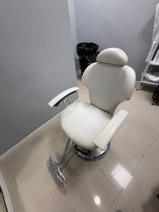 Sillón hidrolico de estética Color blanco