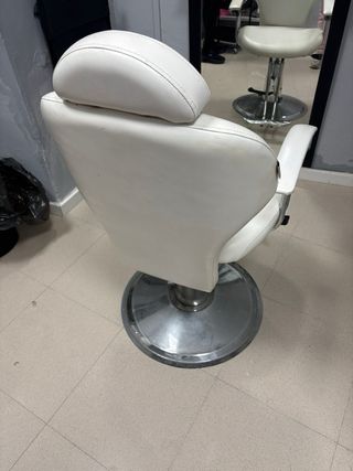 Sillón hidrolico de estética Color blanco