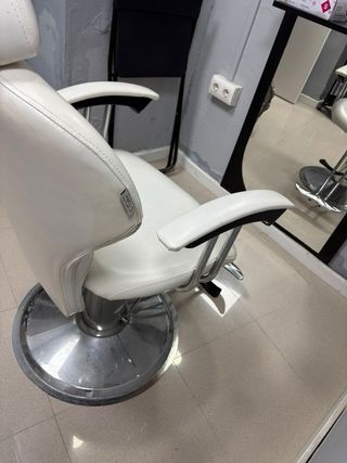 Sillón hidrolico de estética Color blanco