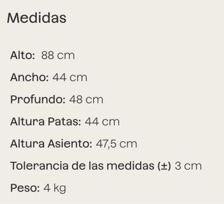 Silla comedor tapizada ante marrón