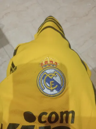 Camiseta Real Madrid Niño Portero Amarilla