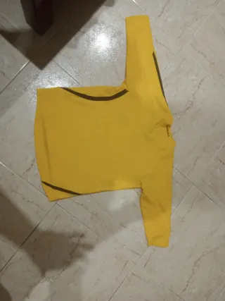 Camiseta Real Madrid Niño Portero Amarilla