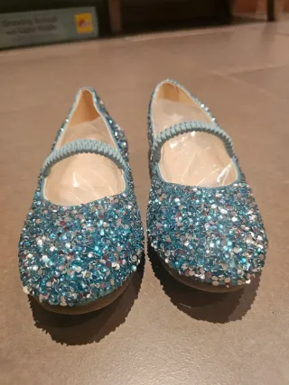 Zapatos niña lentejuelas T.31