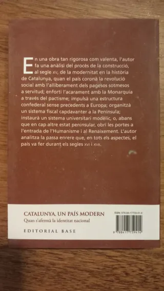 Catalunya, un país modern quan s'afermà la iden...