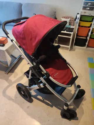 Carro Bebé Uppababy Vista Rojo