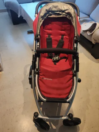 Carro Bebé Uppababy Vista Rojo