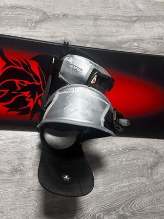 Tabla Snowboard Tijuana Eagle 150cm + Fijaciones