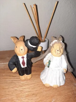 Pareja de novios tarta