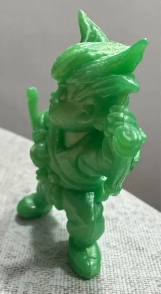 Figura Goku Verde Yolanda Dragon Ball 90s