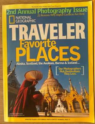 Lote Revistas National Geographic+ Traveller ingls