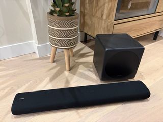 Barra de Sonido Samsung S60A y woofer