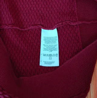 Jersey Gant burdeos Talla L