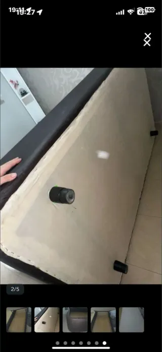 Cama 105x190 con colchón