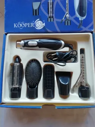 Kit completo asciugacapelli Kooper KCP04PR