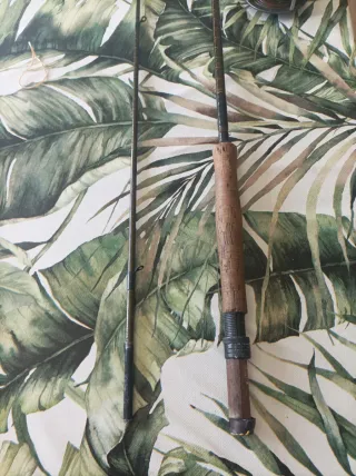 Caña de pesca mosca 7 hilos