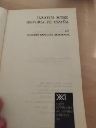 Ensayos sobre historia de España
