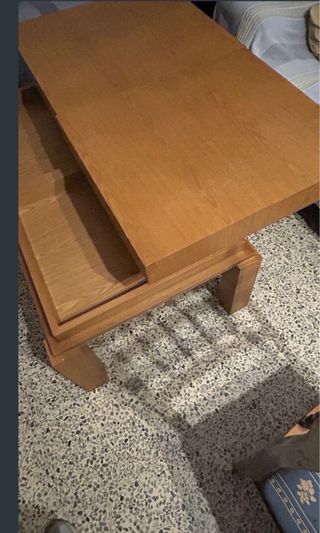 Mesa comedor extensible madera