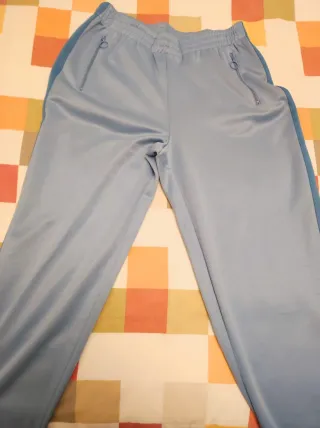 Pantalones de chándal azul Pimkie talla M grande.