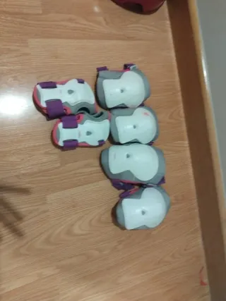 Patines de línea + Casco y Protecciones