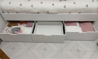 Cama nido 190x90 con cajones