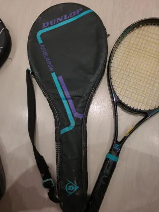 Raqueta Dunlop Revelation con funda