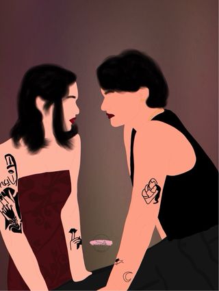 Ritratto digitale personalizzato - Stile No Eye