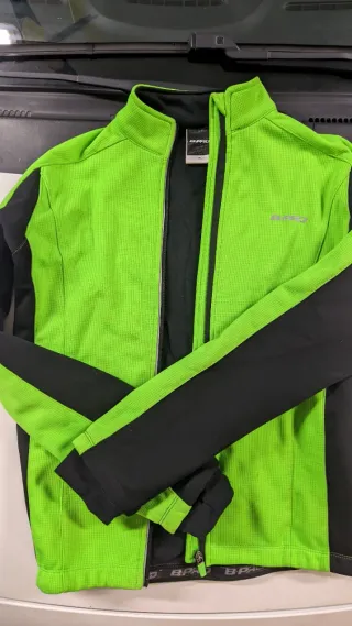 Chaqueta Ciclismo Verde y Negra