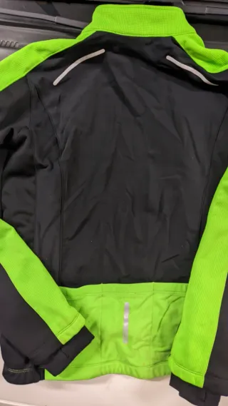 Chaqueta Ciclismo Verde y Negra
