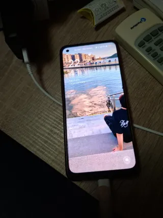 Teléfono Oppo A74 Negro