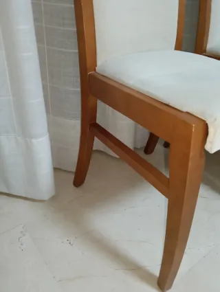 6 Sillas de Cerezo para Tapizar