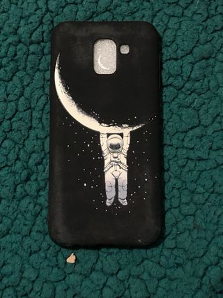 Funda Samsung J6 (2018) Astronauta Luna
