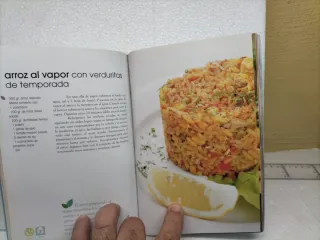 Libro de cocina naturas