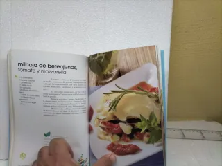 Libro de cocina naturas