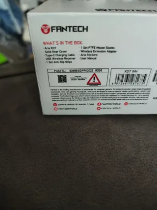 Ratón Fantech Aria Blanco