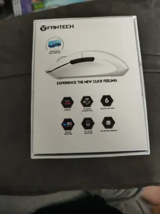 Ratón Fantech Aria Blanco