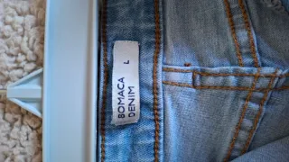 Shorts Pantalones cortos vaqueros elásticos