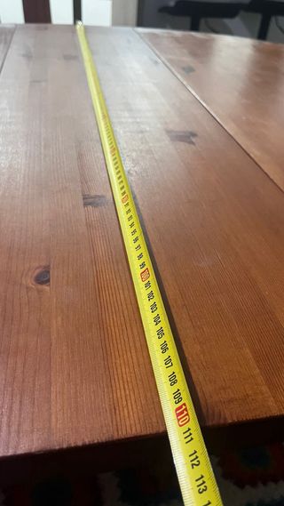 Mesa comedor vintage y 4 sillas