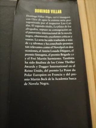 Libro El Último Barco de Domingo Villar