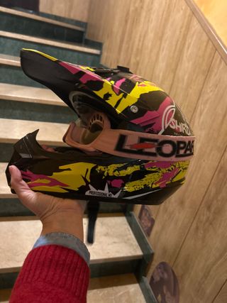 Casco Moto Infantil SHIRO LEOPARD