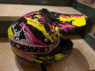 Casco Moto Infantil SHIRO LEOPARD