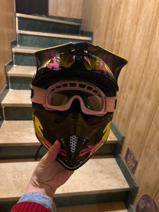 Casco Moto Infantil SHIRO LEOPARD