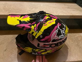 Casco Moto Infantil SHIRO LEOPARD