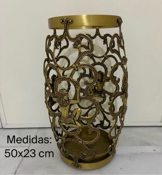 Paragüero Bronce Estilo Egipcio