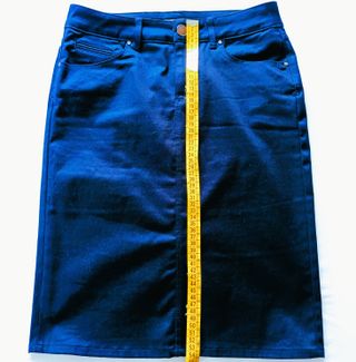 Falda Corta Zara Negra Elástica T M