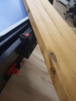 Barra de madera de roble 180x30x4