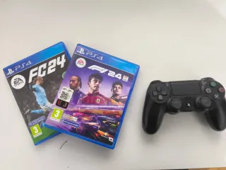 Consola PlayStation 4 Negra 1T + 2 juegos