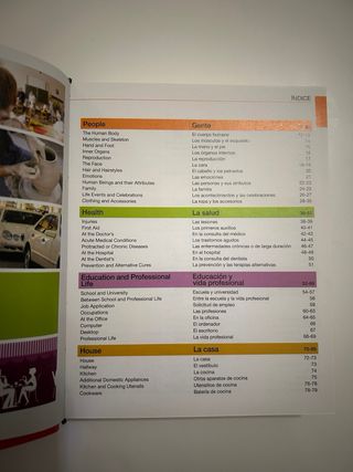 Diccionario Visual Inglés-Español + Alemán-Español